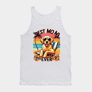 dogs and a mom funny Tank Top